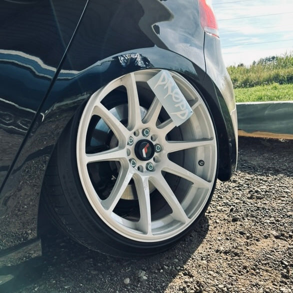 Drøpd | sticker curved