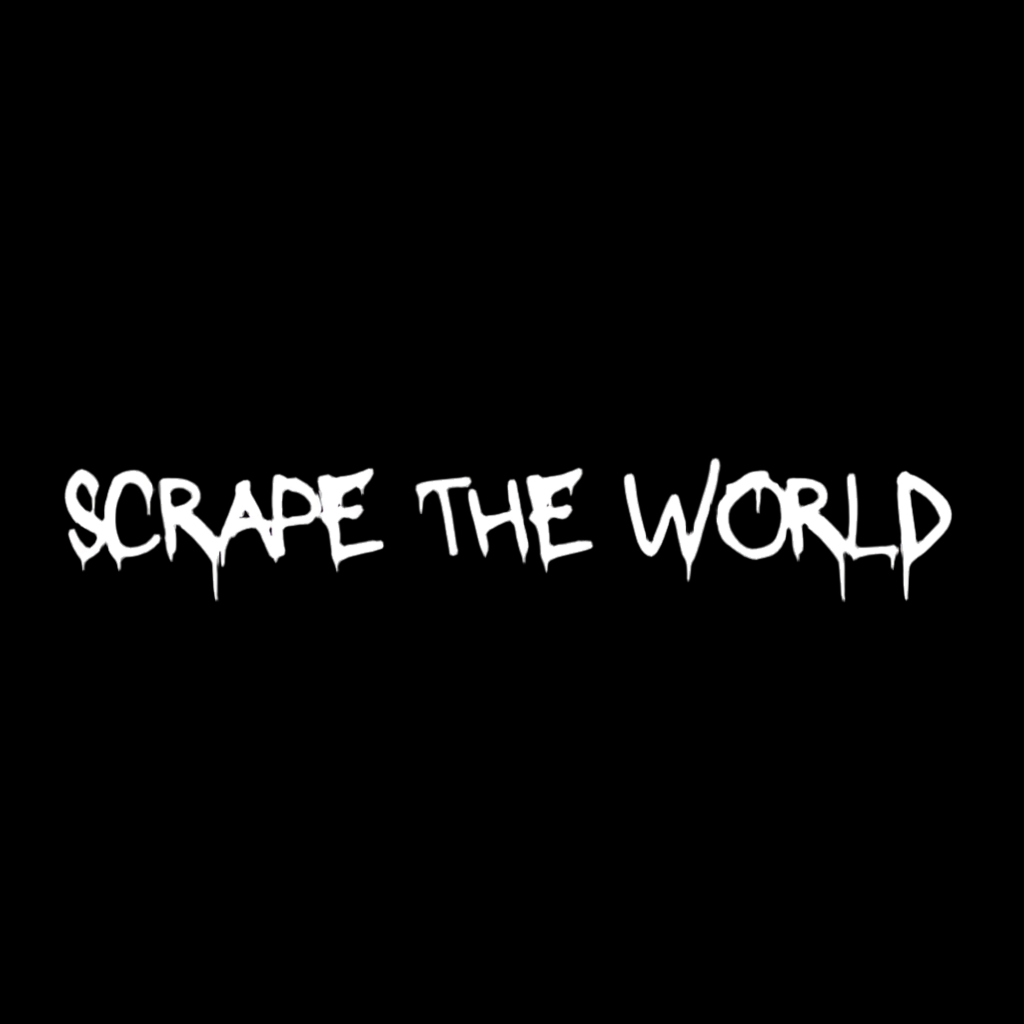 scrape the world | sticker